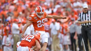 Steelers Sign Promising Clemson Kicker Putting Some Pressure On Kicker Chris Boswell After Uncertain 2022 (Steelers UDFA). Photo by Richard Shiro / AP Photo via The St Augustine Record 